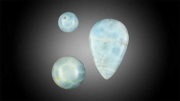 Larimar được làm giả từ 